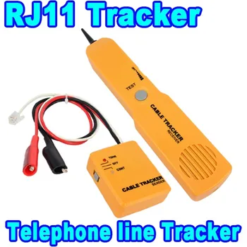 

kebidumei Network Telephone Cable Tracker RJ11 Line Cord Tester Tool Toner Wire Tracker Tracer Tone Line Finder Detector