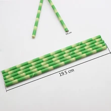 25pcs Eco-friendly  Paper Straws