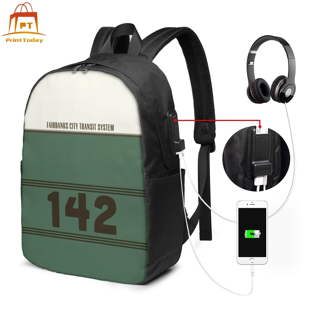 

Into The Wild Backpack Into The Wild Backpacks Trendy Teenage Bag Multifunctional Pattern High quality Bags