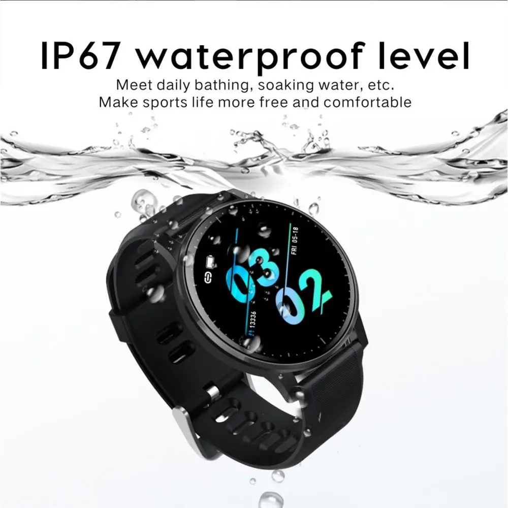 

Heart Rate Waterproof For Bluetooth Smart Bracelet Fitness Tracker Men Women Smartwatch New