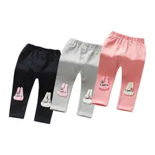 Хлопковые детские колготки высокого качества, детские штаны эластичные теплые леггинсы длиной до щиколотки для мальчиков и девочек повседневные леггинсы для малышей от 0 до 24 месяцев