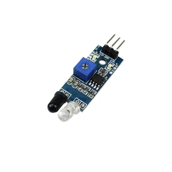 

10pcs/lot Smart Car Robot Reflective Photoelectric 3pin IR Infrared Obstacle Avoidance Sensor Module for arduino Diy Kit