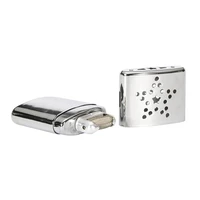 M2EE Mini Refillable Pocket Heater Mini Reusable Hand Warmer Zinc Alloy Small Warmer Burner for Camping Skiing Fishing Hiking 1