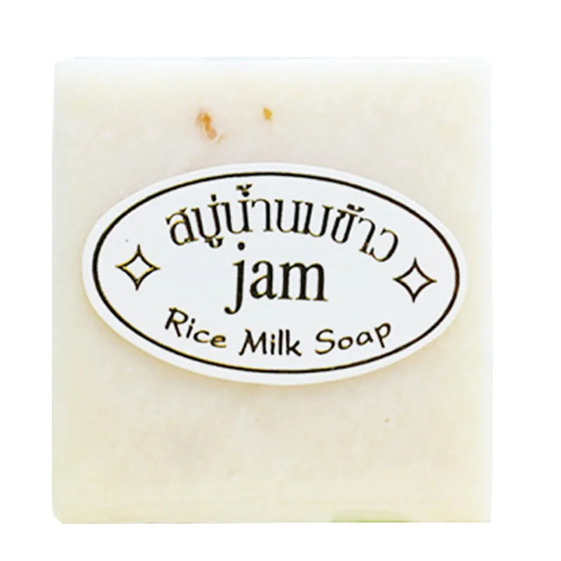 Thai Rice Milk Soap Collagen Skin Lightening Handmade Oil Control Whitening Moisturizing Body Care Acne Smoother TSLM1 | Красота и