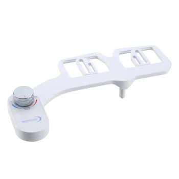 

New Water Wash Bidet Non-Electric Mechanical Spray Toilet Seat Attachment ABS S1