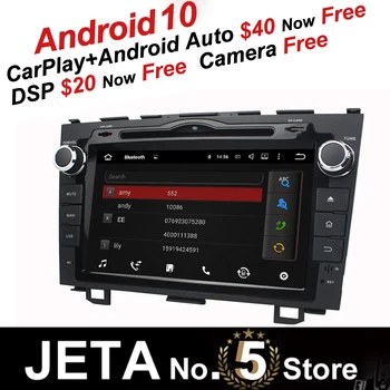 

Fit for HONDA CRV 2006 2011 Car Radio GPS Music player tape recorder Android 10 64GB Navigation DSP CarPlay IPS Multimedia