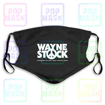

Dust Mask with Filter Wayne'S World 2 Wayne Stock Unofficial Rock Festival Adults Washable Reusable Mask