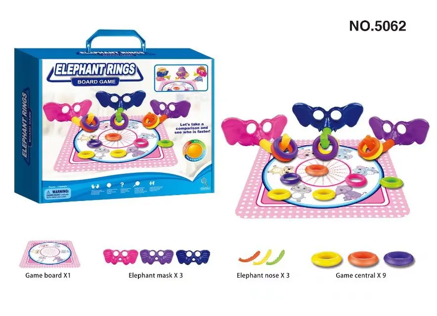  Intellectual battle elephant trap children table games puzzle toys interactive game