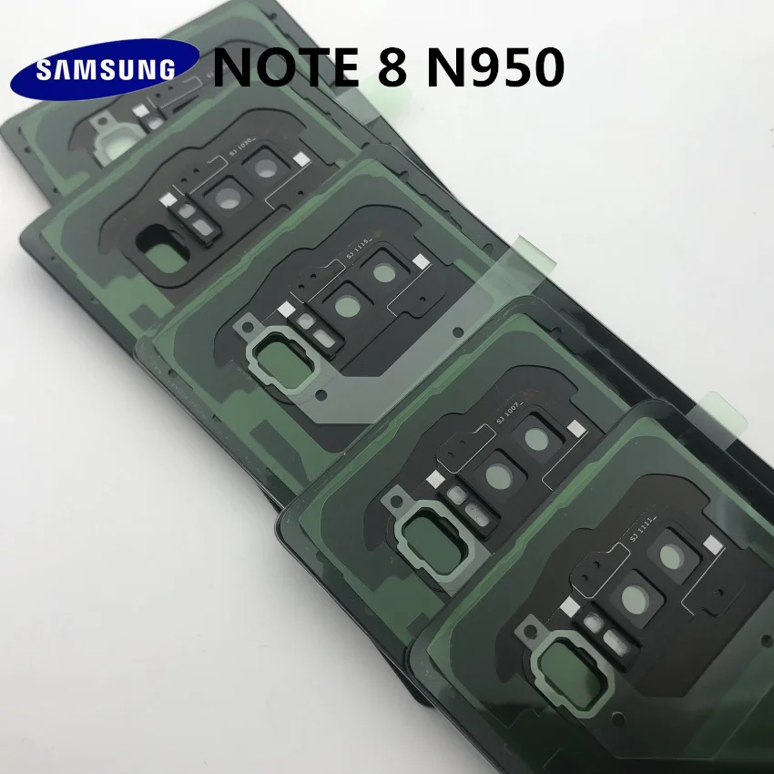 Замена NOTE8 оригинальная задняя панель Батарея стекло задняя дверь Крышка для samsung Galaxy NOTE 8 N950 N950F+ инструмент