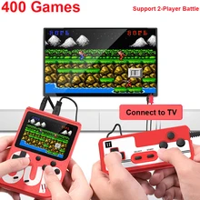 Super enfants Console de jeu Portable jeux électroniques portables 3 pouces FC jeu joueur Console de jeu TV connexion FC Console