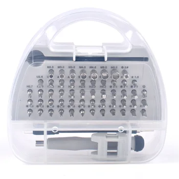 

58 in 1 Chrome Vanadium Steel Apple Phone Repair Disassembly Tool Wholesale CRV Bit Screwdriver Set
