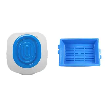 

Plastic Cat Toilet Training Kit Litter Tray Box Trainer Pet Cleaning Supply