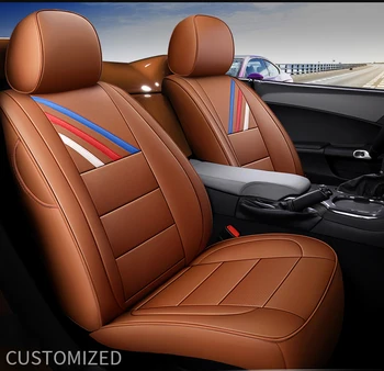 

custom 2 pc front car seat cover for Land Rover Discovery 3 4 5 Sports Evoque FreeLander 2 Range Rover Sport velar car styling