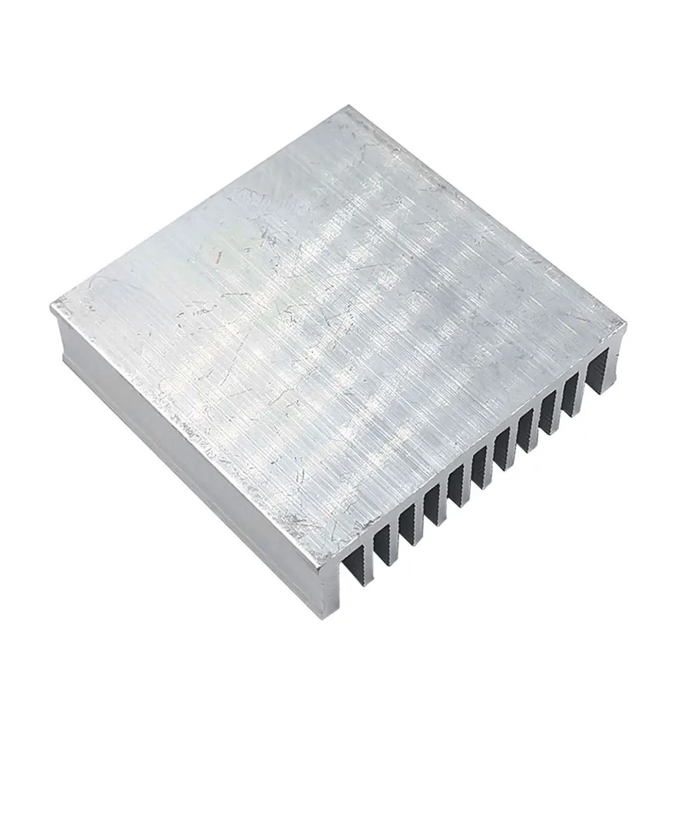 4pcs 50x50x13mm 50mm Square Aluminum Heatsink Cooling Board LED Radiator for DIY LED Lighting Bulb Light Heat Dissipation Cooler