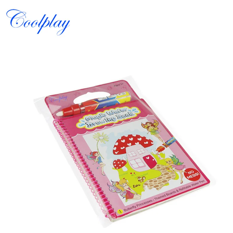 

Children Water Drawing Book Flower Fairy Water Environmentally Friendly Graffiti Coloring Book Water Album of Painting Education