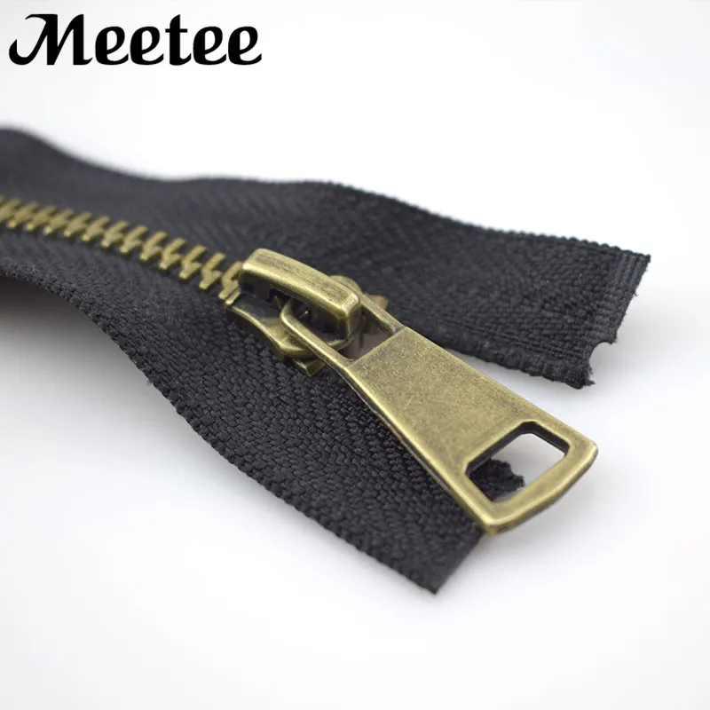 5# экологически чистые металлические застежки-молнии для шитья Retre двойные ползунки застёжка-молния ремонт пальто пуховик Сделай Сам одежда аксессуары A-98