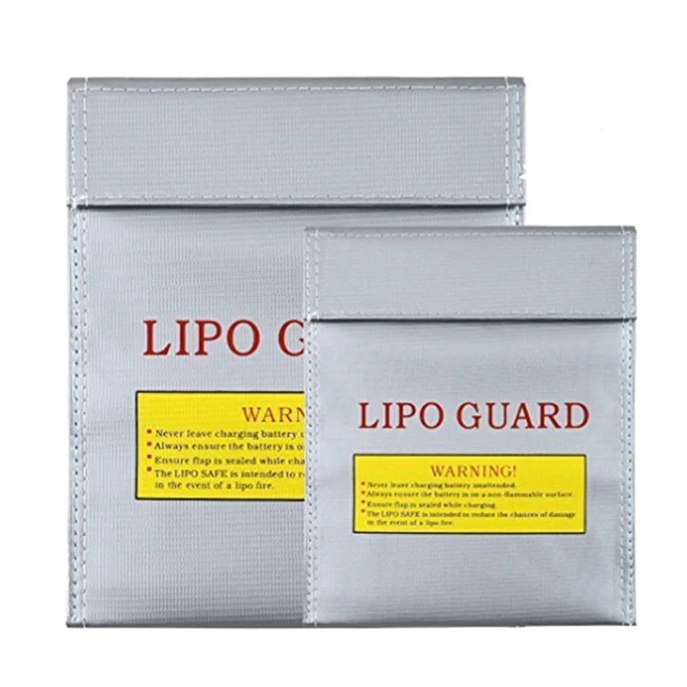 

1Pcs Fireproof RC LiPo Li-Po Battery Fireproof Safety Guard Safe Bag Battery Charging Safety Guard Sack
