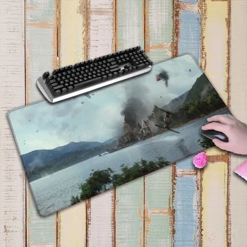 

Fighter Super Large Size Mouse Pad Natural Rubber Material Waterproof Desk Gaming Mousepad Desk Mats for dota LOL CSGO