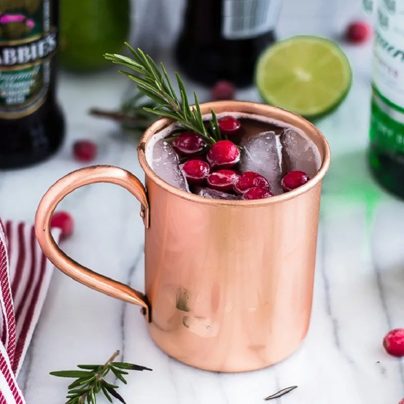 Moscow Mules Served Copper Mugs Copper Moscow Mule Mug Cocktails