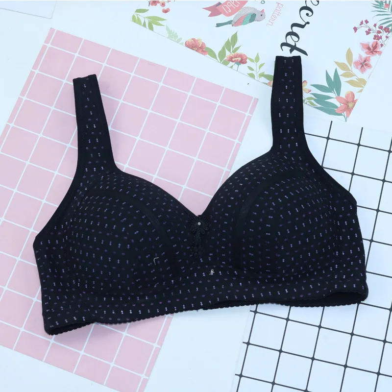Seamless Plus Sexy Lace Bras For Women Wireless Push Up Bra Comfort C D E Cup Bras Underwear Backless Bralette Sexy Lingerie - Цвет: Черный