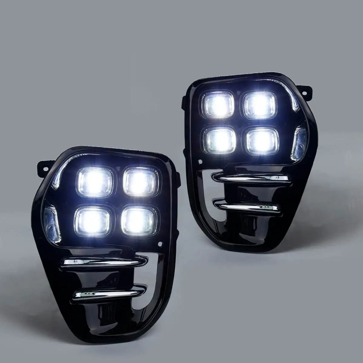 СВЕТОДИОДНЫЙ Drl для Kia Sportage QL Kx5 Автомобильный светодиодный 12 В DRL Противотуманные ходовые огни лампа дневного света набор белый стиль