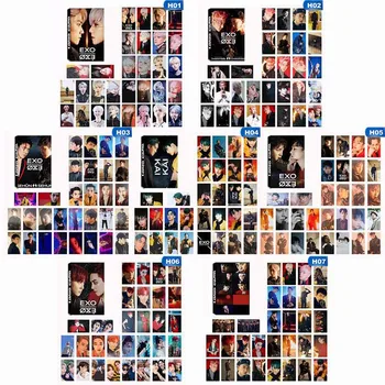 

New 30Pcs/set KPOP EXO New 6th Album Photo Card PVC Cards Self Made LOMO Card Photocard