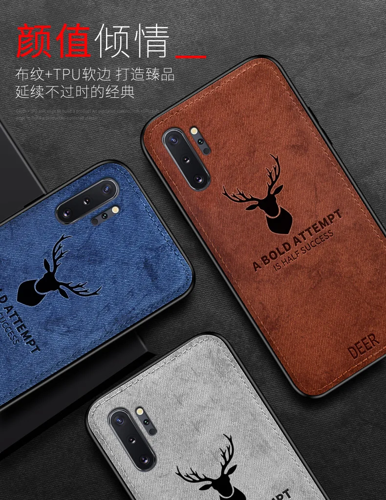 Для OPPO Realme X2 XT чехол Роскошный мягкий силикон + жесткая ткань олень тонкий
