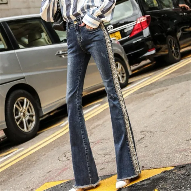 acid Giotto Dibondon bootcut jeggings 