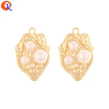 

Cordial Design 50Pcs 20*30MM Jewelry Accessories/Earring Findings/Imitation Pearl/Hand Made/DIY Making/Earrings Connectors