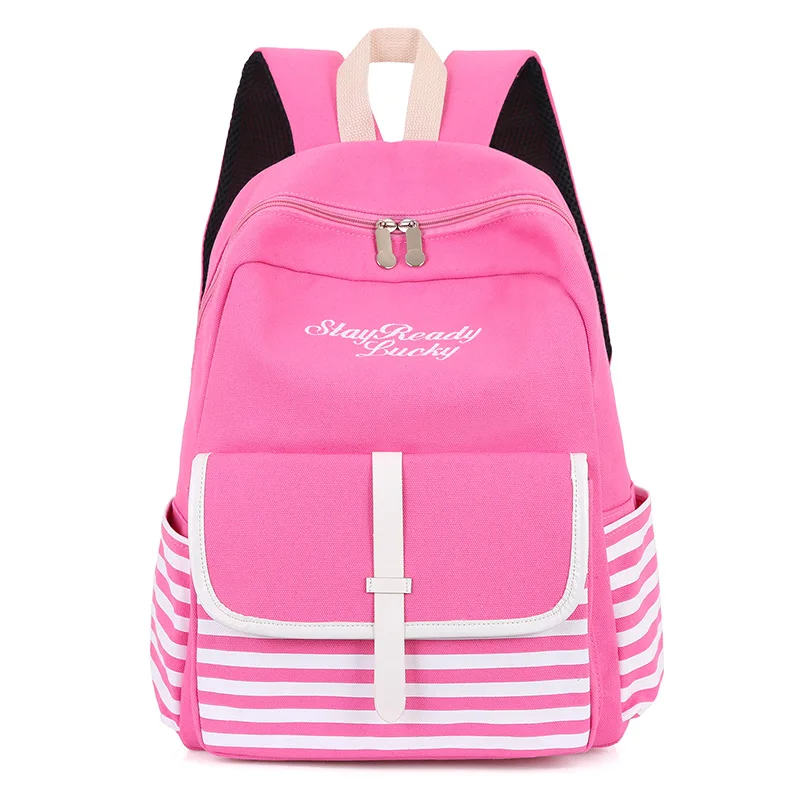 Winmax бренд женский рюкзак для ноутбука модная школьная сумка с буквенным принтом для девочек-подростков полосатый узор рюкзак для путешествий Mochila Sac Dos