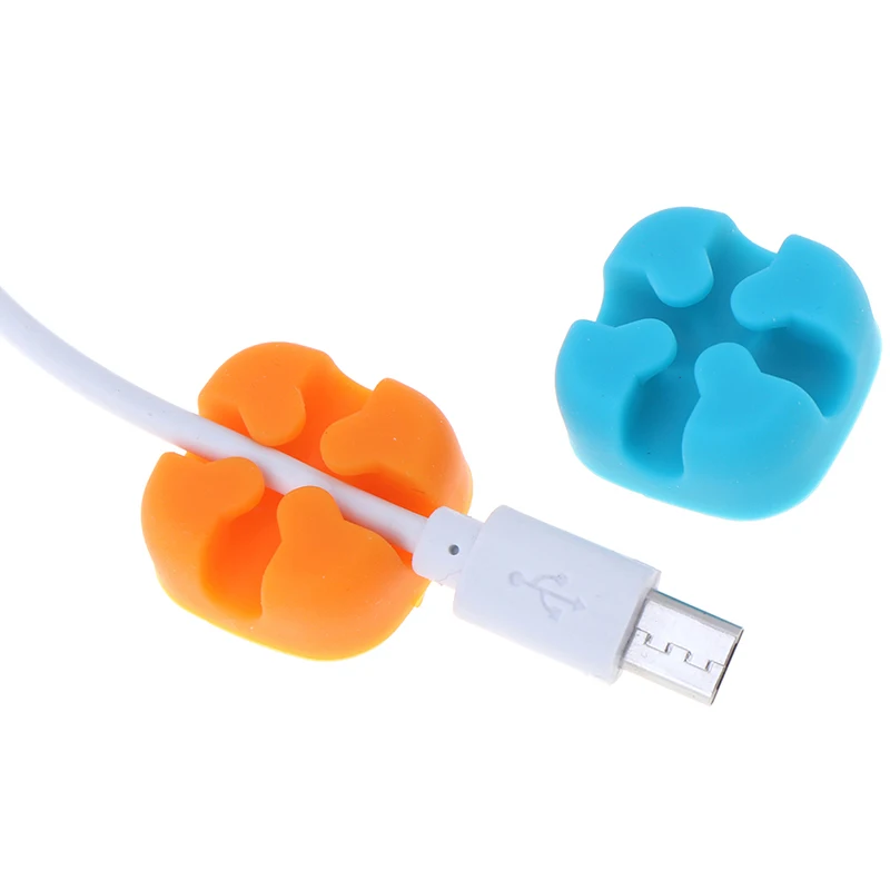Компьютерный шнур мышь провод телефон USB кабель держатель ПК кабель органайзер для телефона Android сотовый телефон зарядное устройство шнур держатель