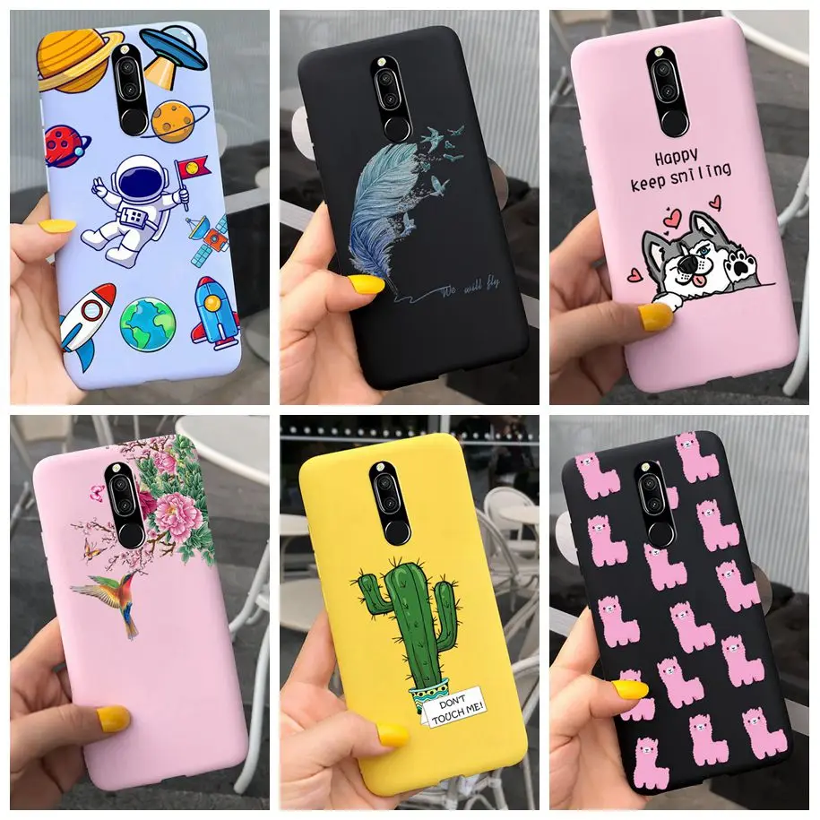 Per Huawei Mate 10 Lite Custodia Rne-L21 Cactus Piuma Cover Posteriore Per Huawei Mate 20 Lite Nova 2I Soft Funda Per Mate20 10 Lite Bag