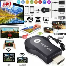 Беспроводной HDMI Дисплей приемник chromecast Anycast netflix M9 Plus DLNA Miracast AirPlay tv Stick ключ приемник для Android