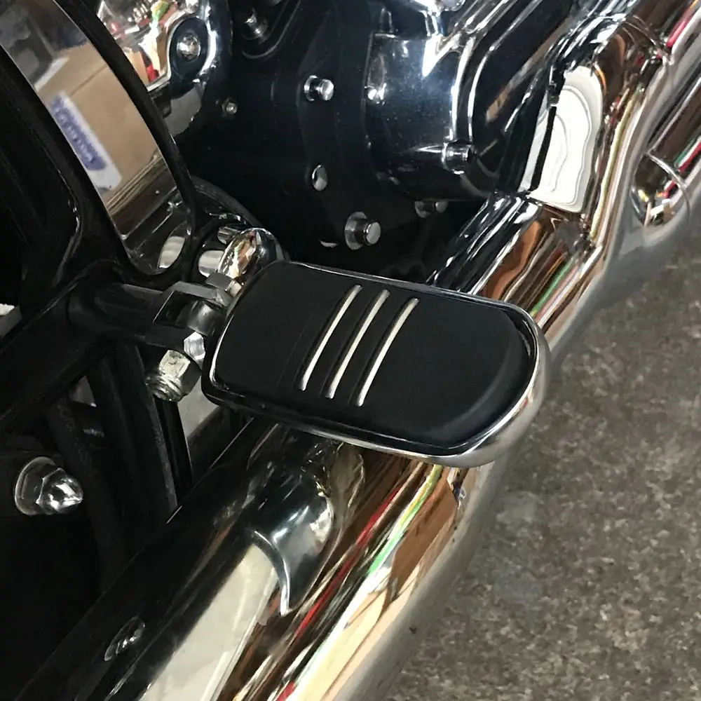 Подножка для ног для Harley FLH Touring Electra Street Glide Road King FLST Softail Fatboy Sportster XL 883 1200 72 48 подставка для ног