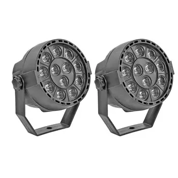 

12LED RGB Stage Light Projector KTV Bar Club Show Party DJ Disco Par Lamp