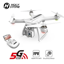 Holy Stone HS700 Радиоуправляемый Дрон gps бесщеточный мотор 5G 1080P FHD wifi FPV Drone 400M FPV gps RC вертолет Квадрокоптер