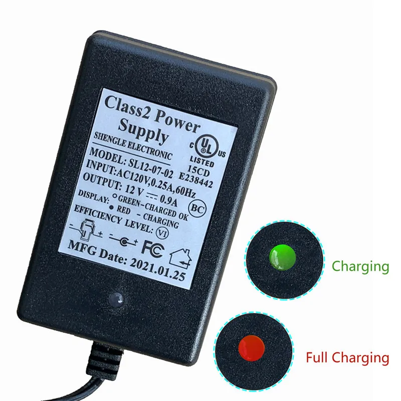 6 Volt /12Volt Battery Charger with Square-Type Plug or Round Hole for 6V/12V Children Electric Ride On Car 6 Volt /12Volt Battery Charger with Square-Type Plug or Round Hole for 6V/12V Children Electric Ride On Car