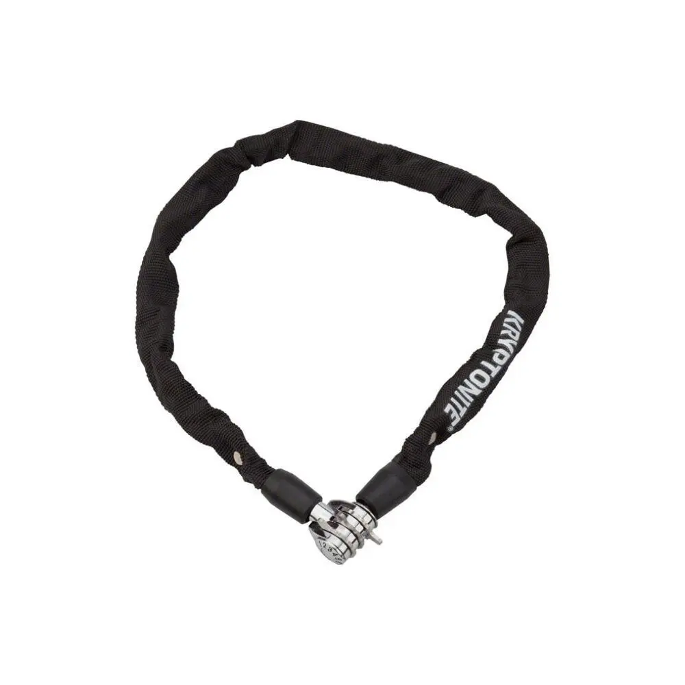 Замок велосипедный Kryptonite 2021 Keeper 465 Combo chain 4x65CM-BLACK | Спорт и развлечения