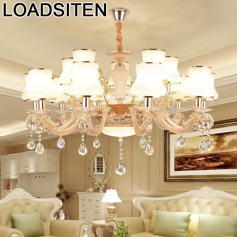 Techo скандинавский светильник Современный хрустальный подвесной | Лампы и