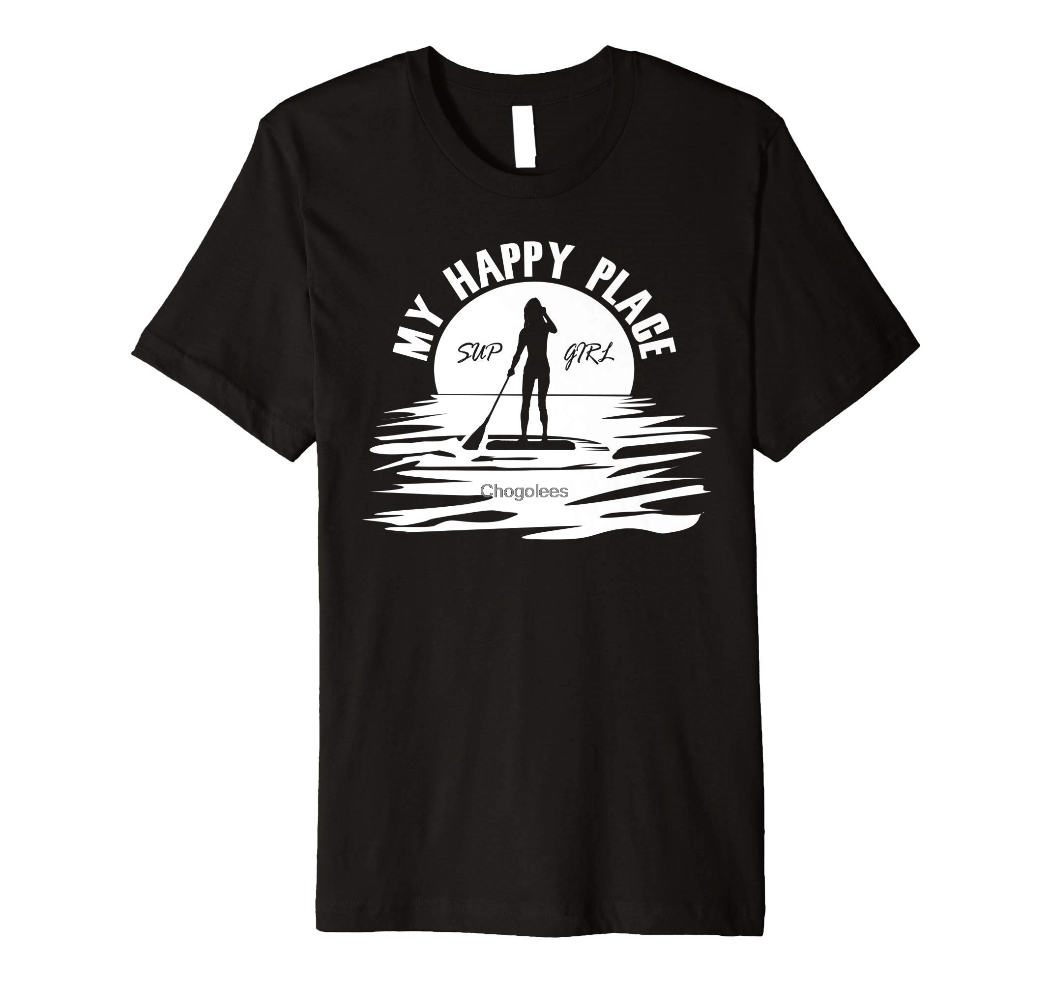 Забавная футболка Sup Girl My Happy Place для дам |