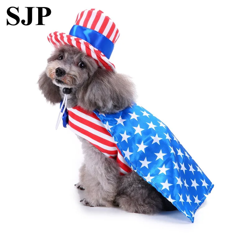 Костюмы для животных на Хэллоуин забавная Одежда собак нарядный праздничный