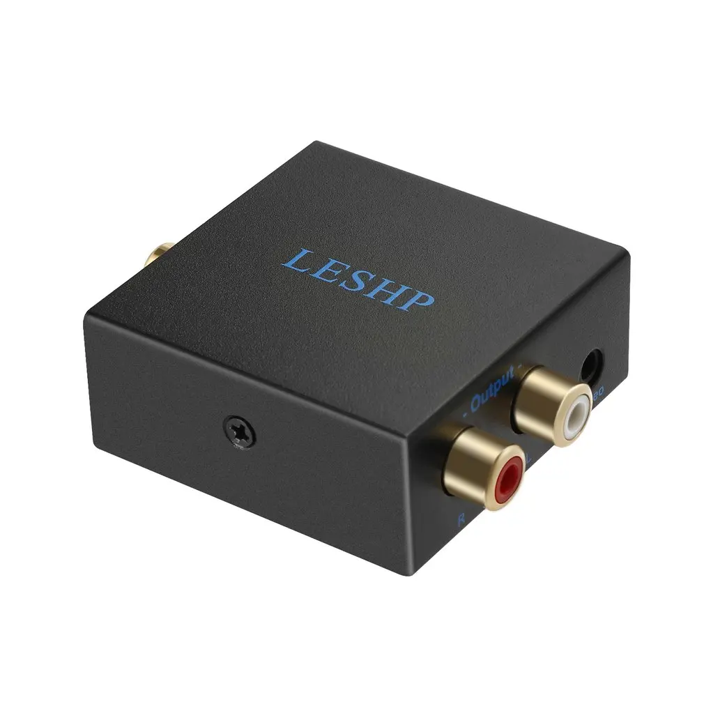 

Simple to Operation Audio Converter Digital to Analog Audio Converter Adapter USB Cable Charging