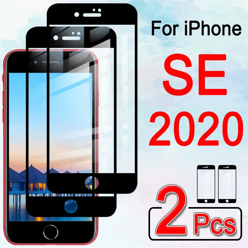 Закаленное стекло для iphone 12 13 11 pro max se 2020 12mini защита экрана из стекла 6s 7 8 Plus XR XS 12Pro