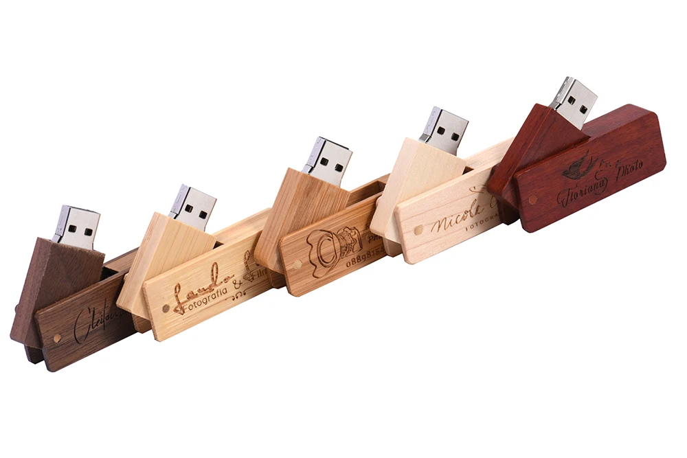 JASTER USB 2,0 деревянный квадратный армейский нож Флешка 64 ГБ 32 ГБ 16 ГБ 4 ГБ Usb флеш-накопитель свадебный подарок карта памяти(10 шт. бесплатный логотип