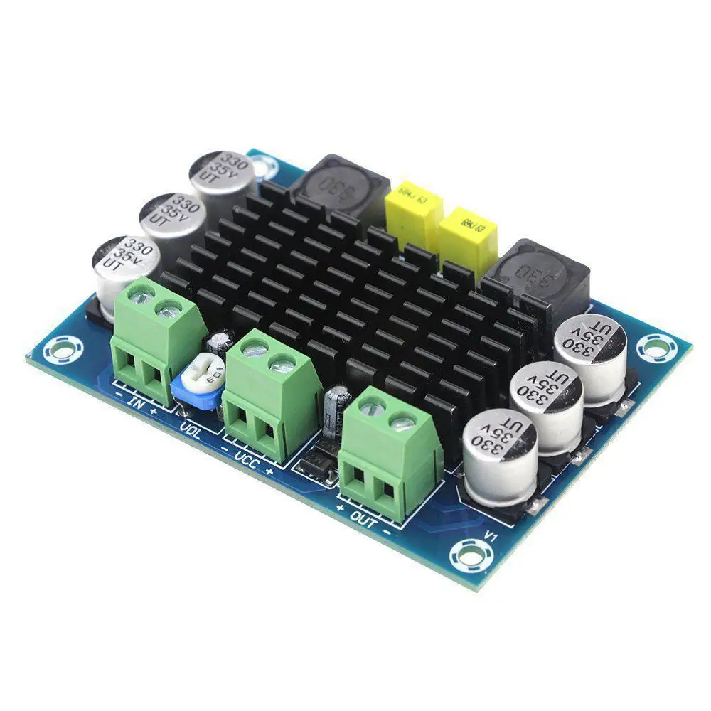 

DC 12-24V 100W TPA3116D2 DA Mono Digital Audio Power Amplifier (Blue Plate)