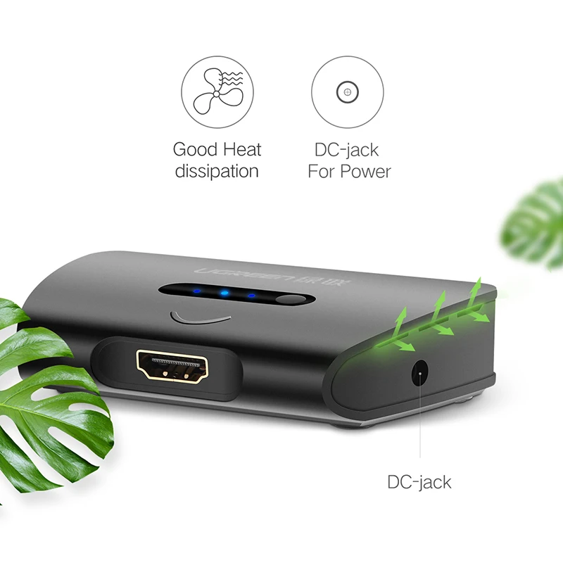 3 портовый HDMI переключатель Ugreen 1080P разветвитель порт для XBOX 360 PS3 PS4 Android
