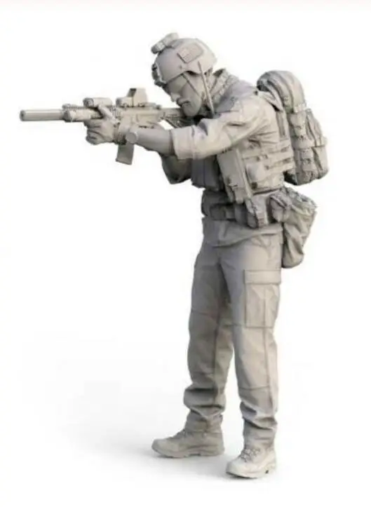 

1/35 Resin Model Building Kit Figure American Special Soldier