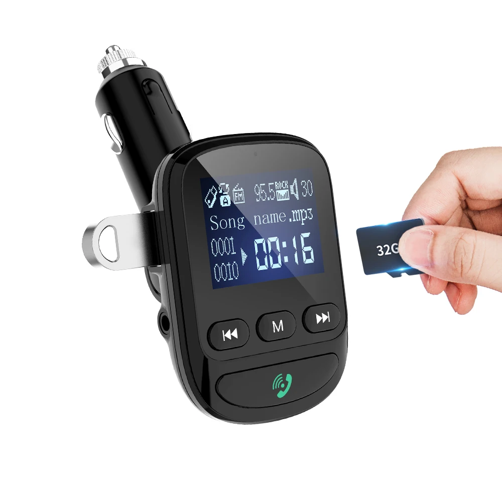 BT06 Dual USB Car charger Bluetooth 5.0 FM Transmitter Mp3 Player Lossless Music Modulator | Мобильные телефоны и