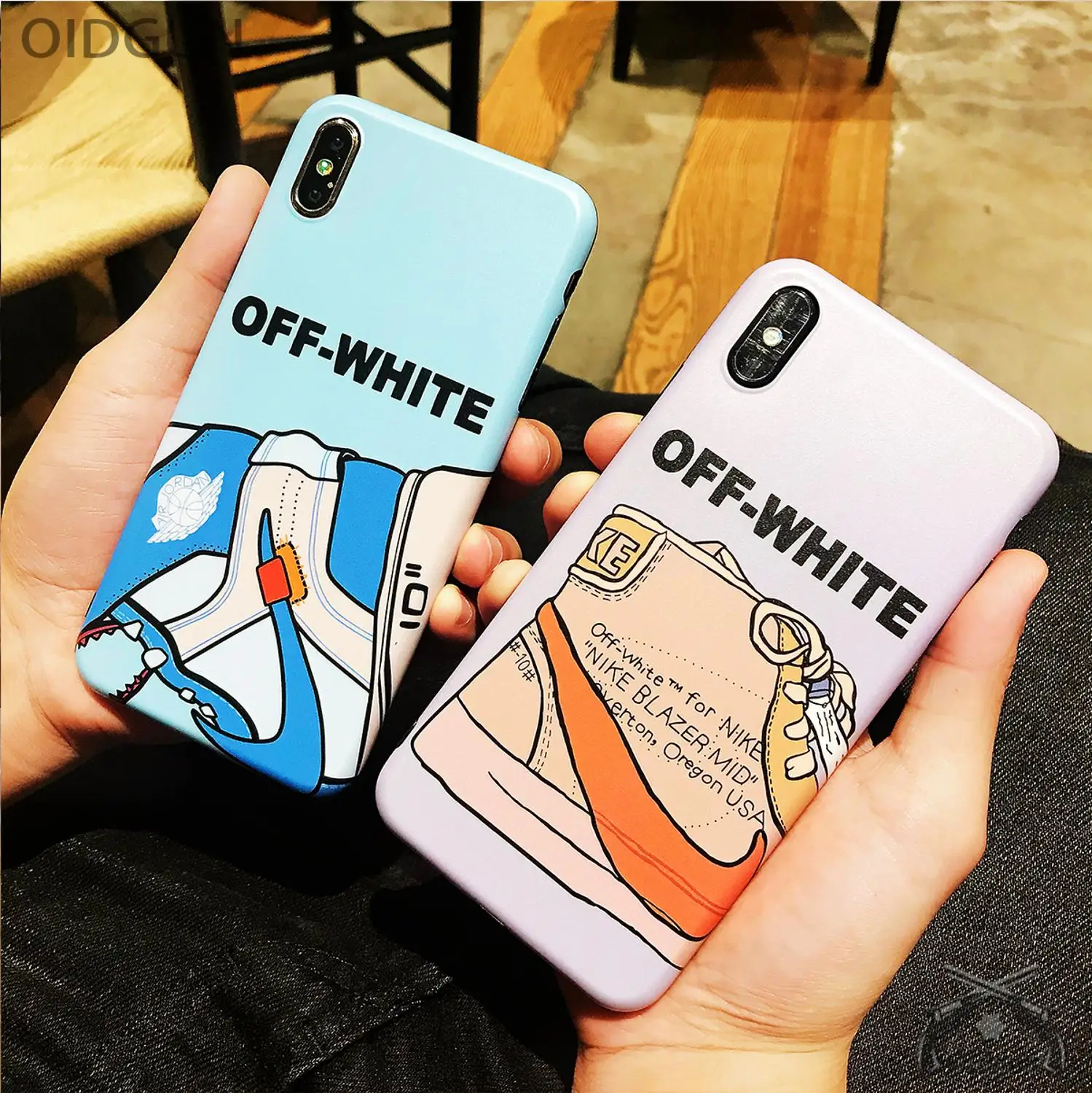

2019 Real No Waterproof Dirt-resistant Anti-knock New Trend Mobile Phone For Iphone X/xs/xs Max/78 Plus Aj Style Silicone
