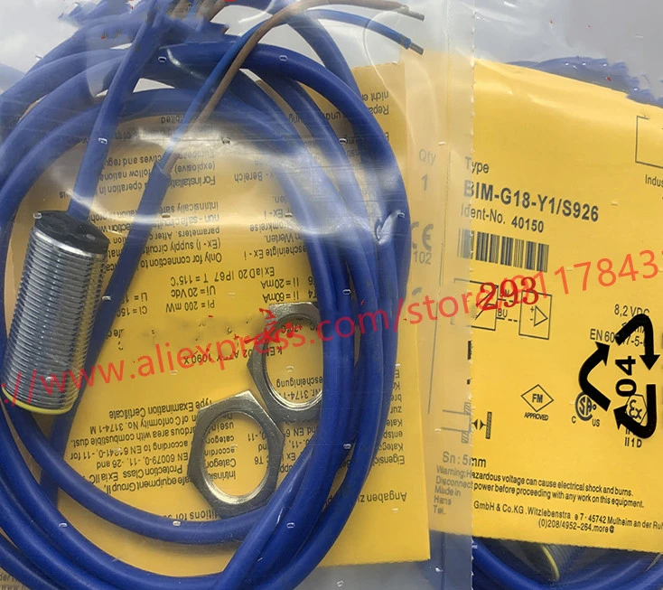 2pcs New High Quality Turck BIM-G18-Y1/S926 BIM-INT-Y1X explosion-proof sensor braided brake lines